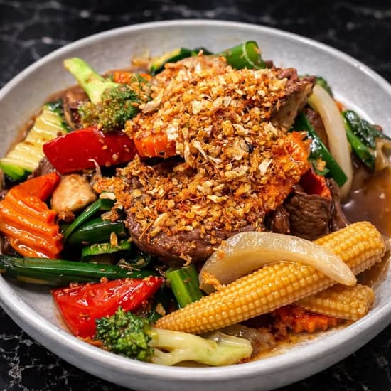 Garlic Sauce Stir Fried