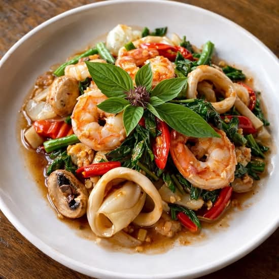 Basil Stir Fried