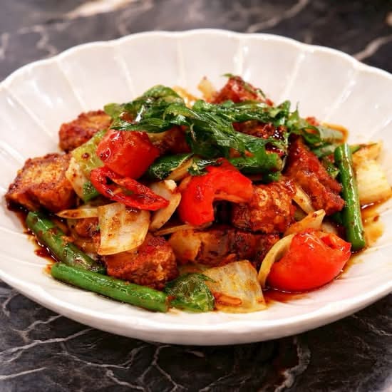 Crispy Pork Belly with Chilli Jam