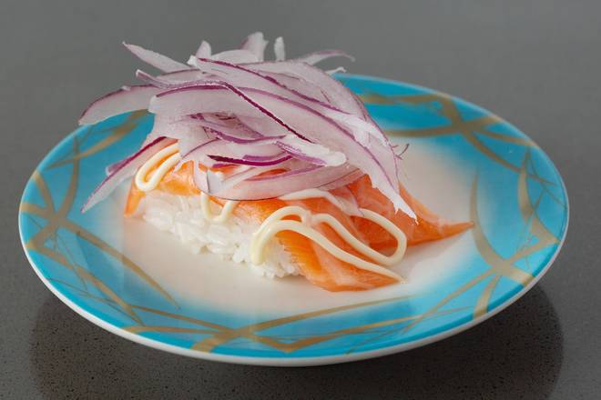 Salmon Onion Nigiri