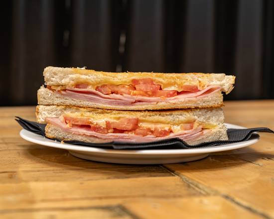 Ham, Cheese and Tomato Toastie