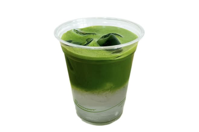 Lychee Juice Iced Matcha