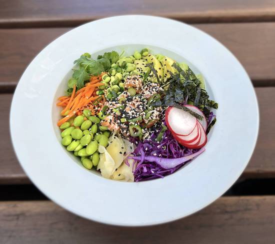 Raw Salmon Poke (A)