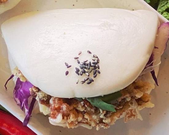 Baobun with Korean BBQ pork