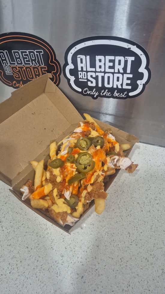 Buffalo chicken loaded fries- NEW