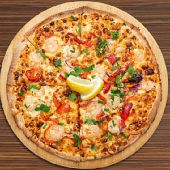 Sweet Chilli Prawn Pizza