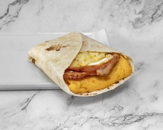 Egg and Bacon Wrap