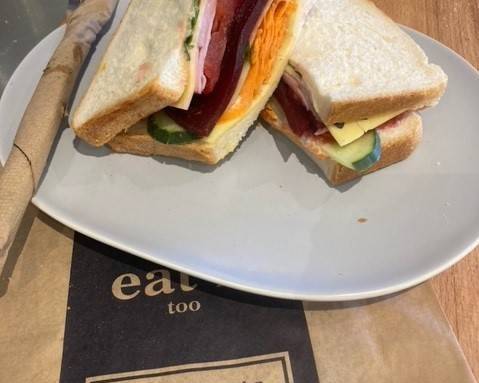 Ham and Salad Sandwich