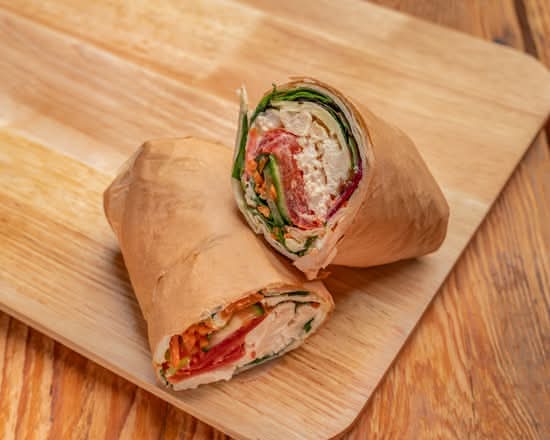 Chicken And Salad Wrap