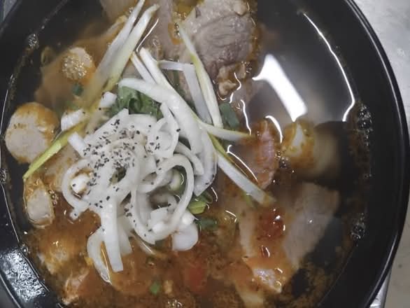 Spicy Noodle Soup