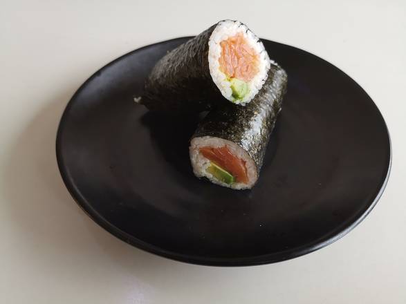 Smoked Salmon and Avocado Sushi Roll  Gluten Free ONE PIECE(A)