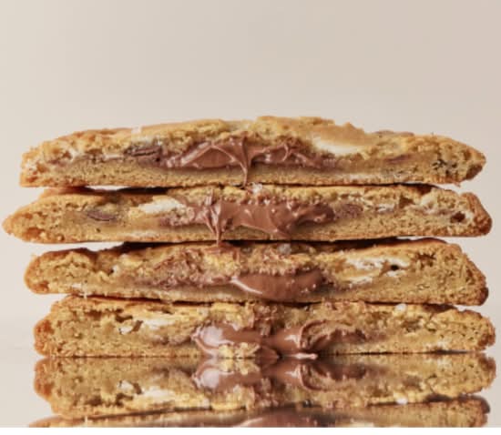 Nutella choc chip cookie