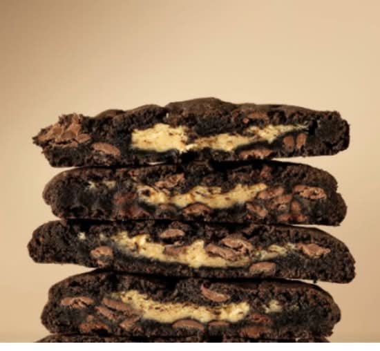 Oreo and whipped Peanut Butter cookie