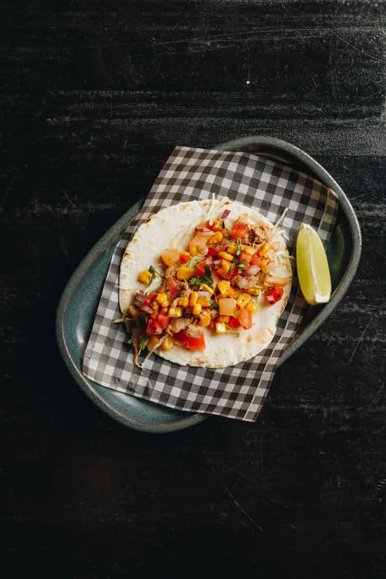 Braised Pork Taco 1pc