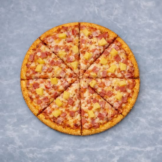 Ham and Pineapple Pizza
