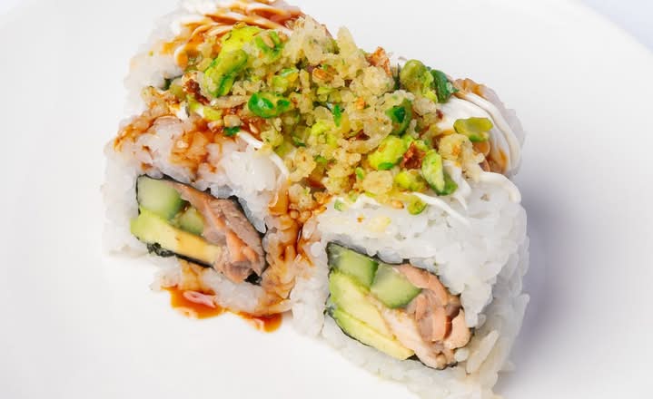 Teriyaki Salmon Roll