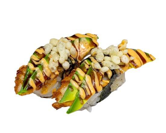 Spicy Chicken Avocado Nigiri