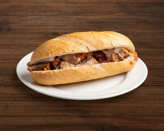 Vietnamese Pork Sausage Bánh Mì