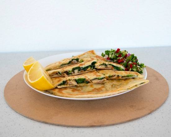 Spinach and Feta Cheese Gozleme
