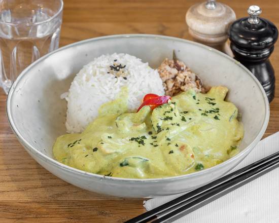 Green Curry Rice