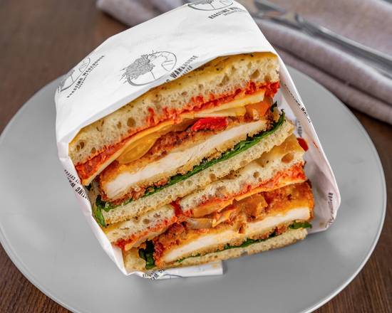 Schnitzel Focaccia