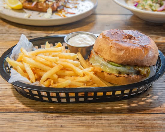 Grass Fed Cheese Burger
