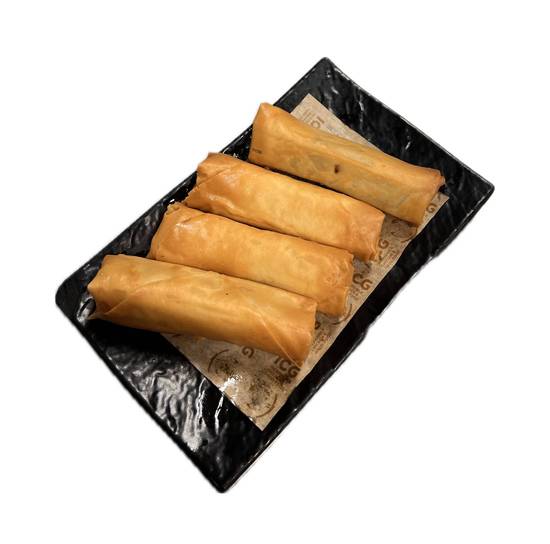 01. Vegetable Spring Rolls (Ve)