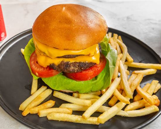 Quarter Panda Double Deluxe Burger