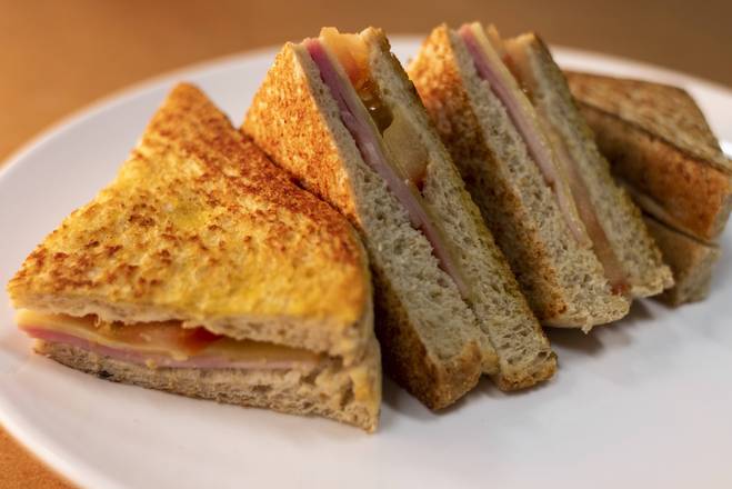 Ham Cheese Tomato Toasted Sandwich