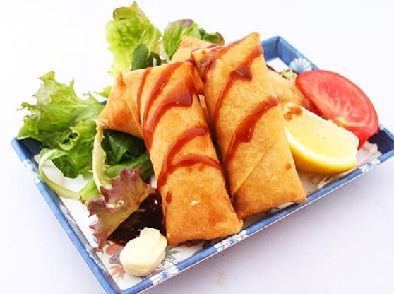 Vegetable Cocktail Spring Roll