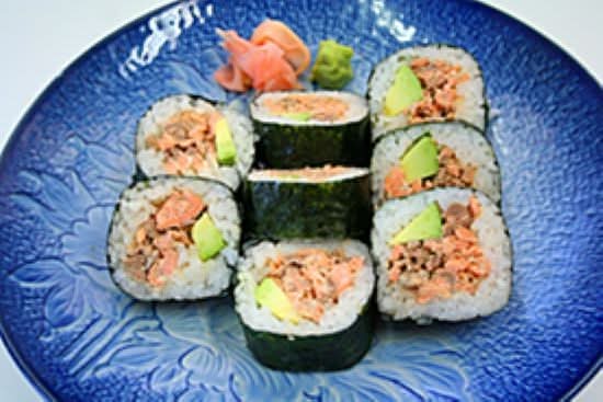 Teriyaki Salmon Roll