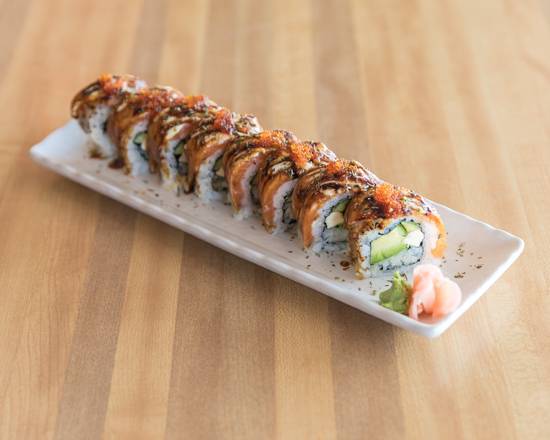 Grilled Salmon Roll