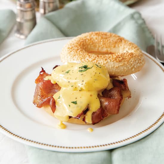 Bacon and Egg Bagel
