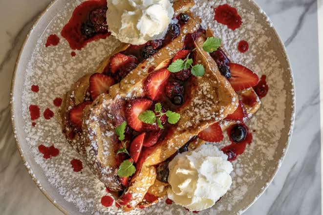 Berry Compote French Toast