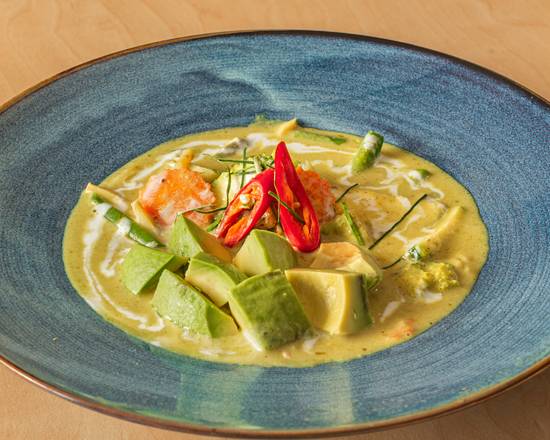Avocado Green Curry Chicken