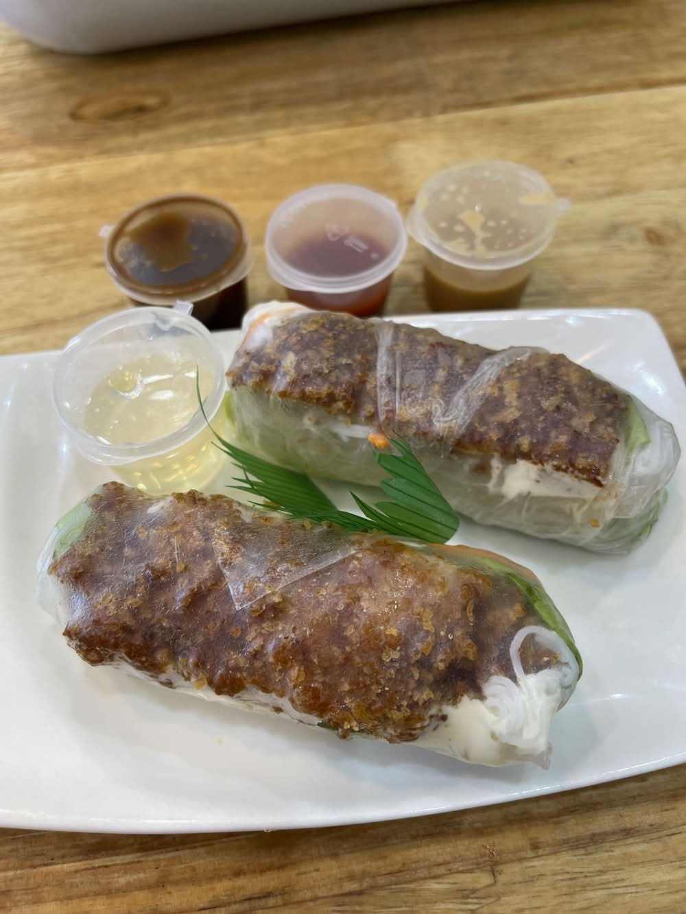 Katsu Chicken Rice Paper roll