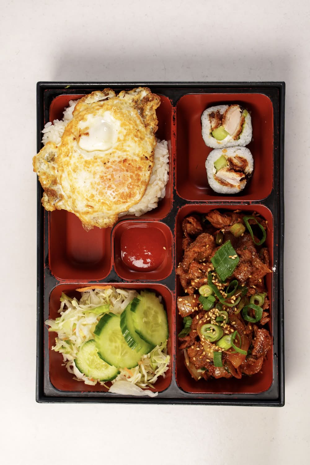 BBQ Chicken Bento Set