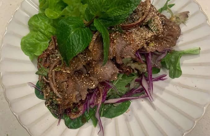 Beef salad