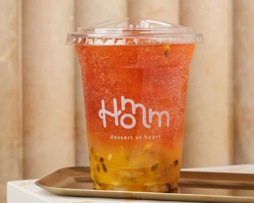 Mango Passion Thai Tea Mocktail