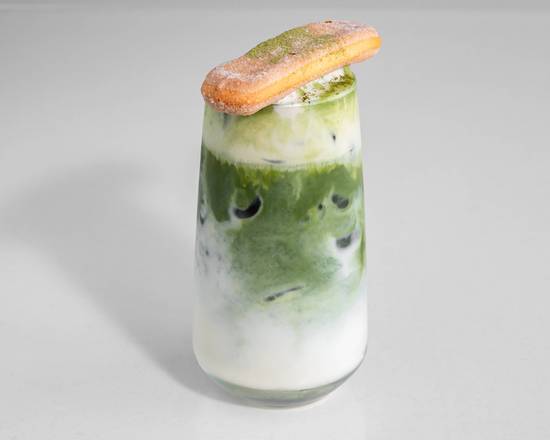 Iced Matcha Tiramisu Latte