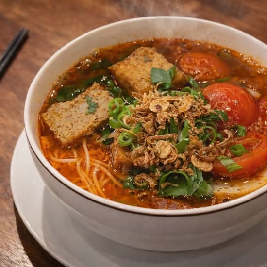 Crab Paste Tomato Soup
