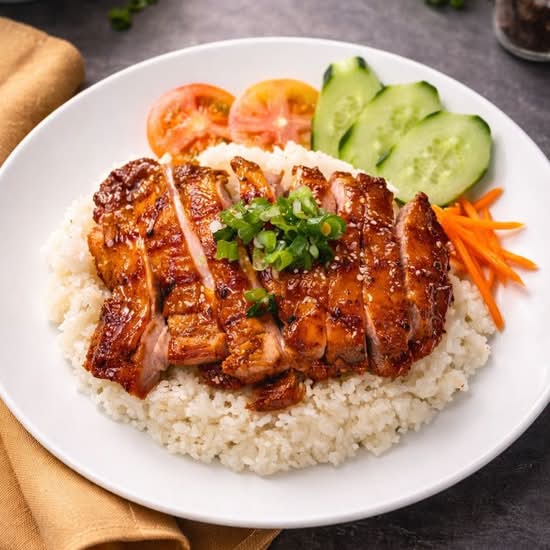 Grilled Chicken Rice