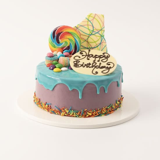 Candyland Birthday Cake (Medium)