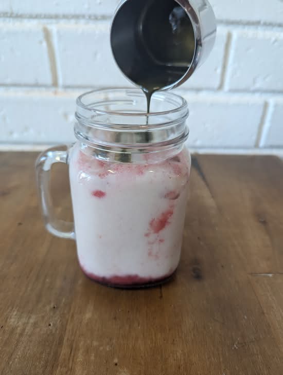 Iced Strawberry Matcha