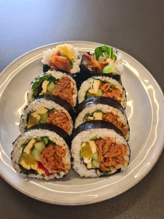 Spicy Pork Kimbap