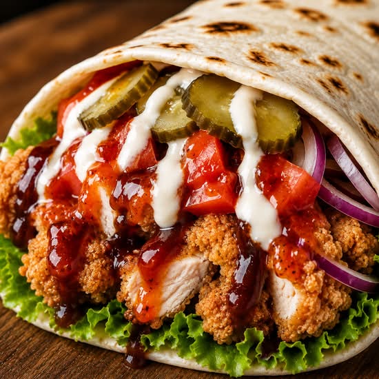 Fried Chicken Wrap