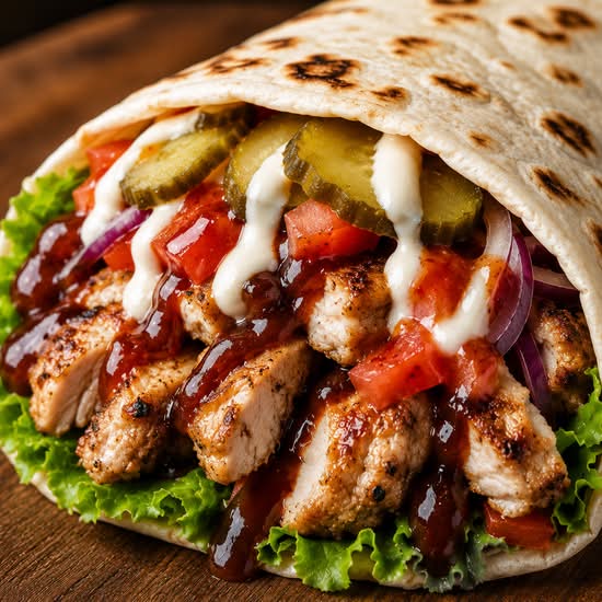 Grilled Chicken Wrap