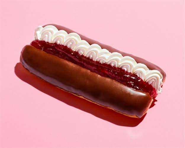 Jam & Cream Eclair