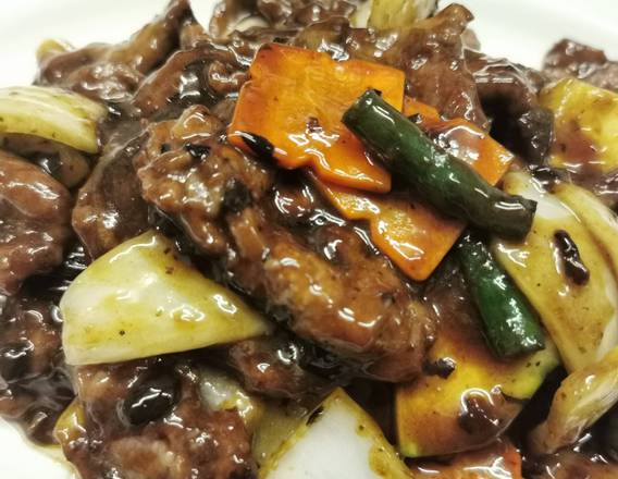 Beef in Black Bean Sauce
