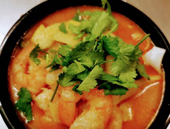 Tom Yum Rice Noodle Soup （i）